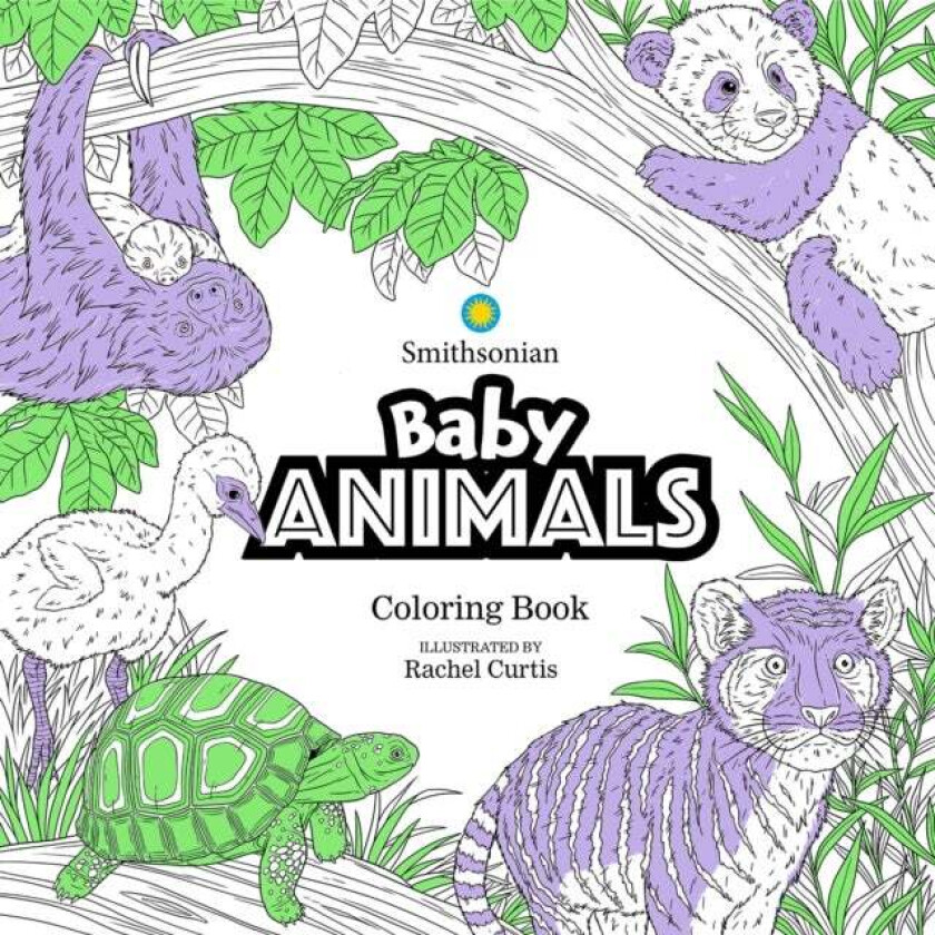 Baby Animals: A Smithsonian Coloring Book av Institution Smithsonian, Rachel Curtis
