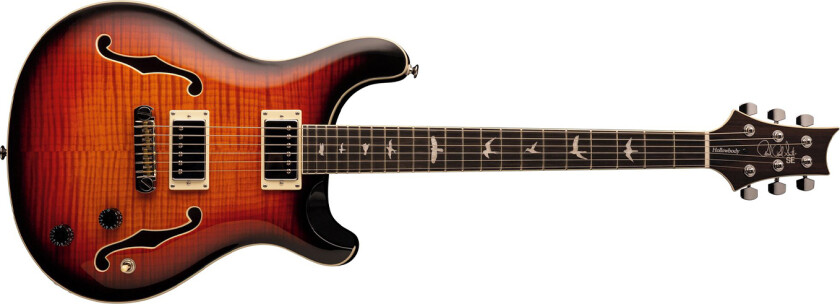Paul Reed Smith PRS SE Hollowbody II Tricolor Sunburst