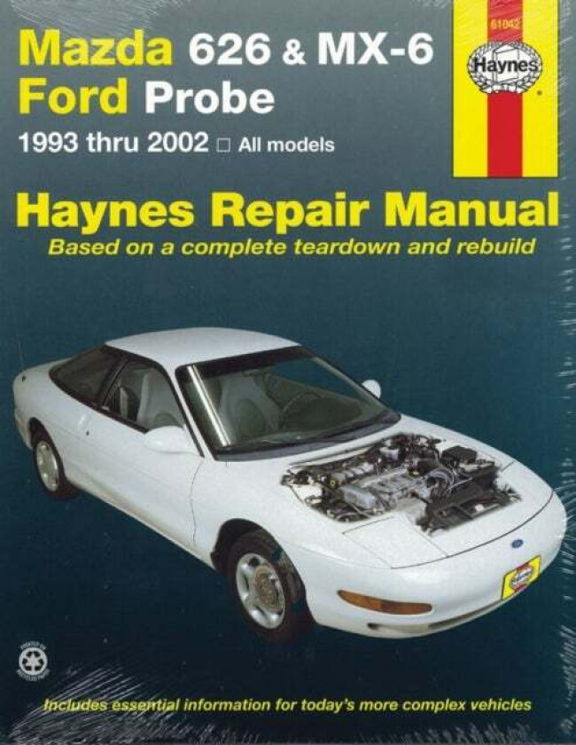 Mazda 626, MX-6 & Ford Probe covering Mazda 626 (93-02), Mazda MX-6 & Ford Probe (93-97) Haynes Repa av Haynes Publishing