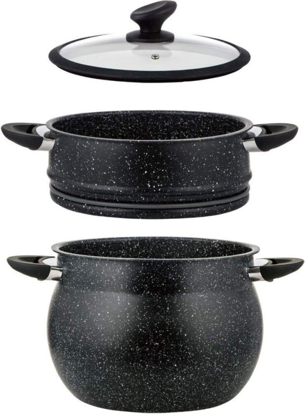 Dampkoker med Marmorbelegg