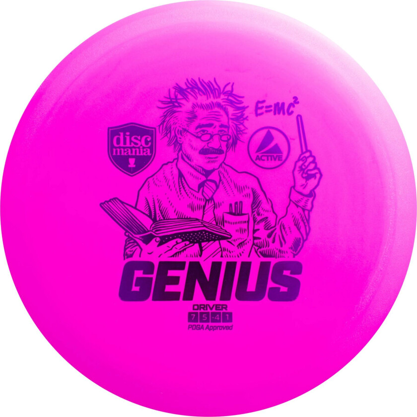 Active Driver Genius Pink, driver frisbeegolf Pink