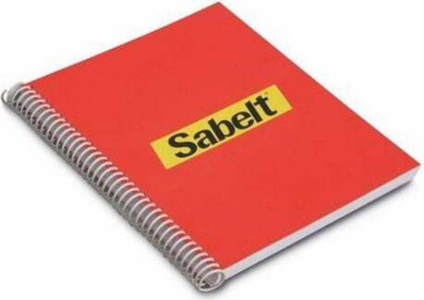 Notisblokk Sable Rød