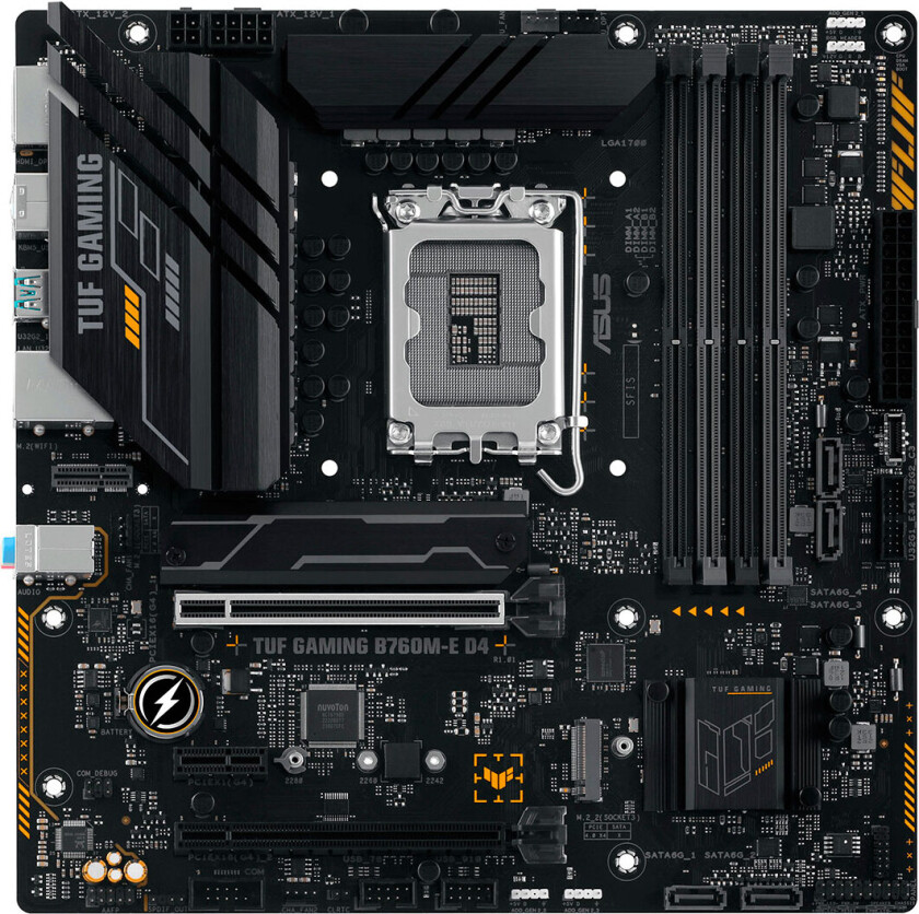 Asus Tuf Gaming B760m-e D4 Mikro Atx Hovedkort