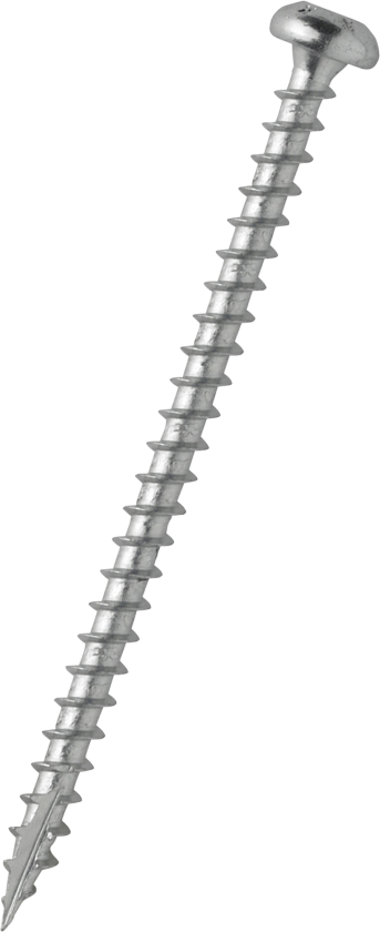 NKT universalskrue 5,0x60mm - TX20, panhoved, spun+ Duramax 1000, fullgevind - 100stk