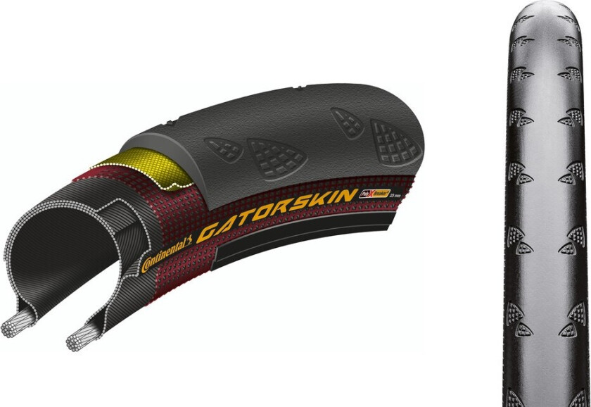 Gatorskin kanttrådsdekk 700x28C