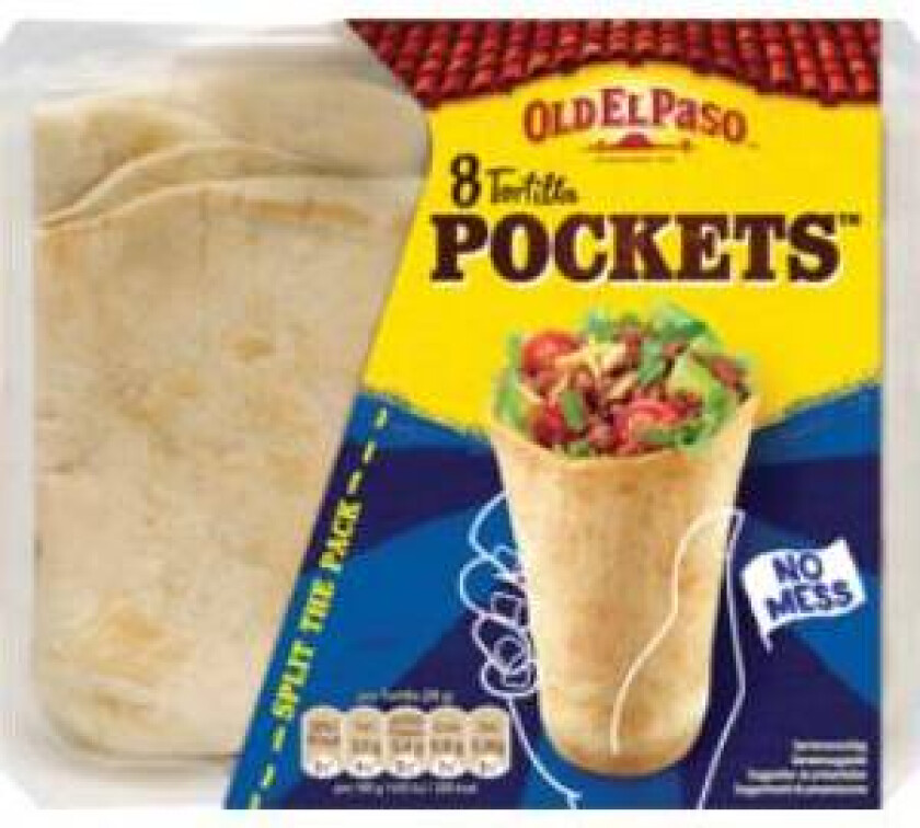 Gamle El Paso tortillalommer 223g