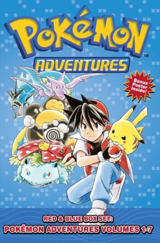 Pokemon Adventures Red & Blue Box Set (Set Includes Vols. 1-7) av Hidenori Kusaka