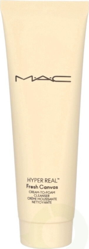 MAC Hyper Real Fresh Canvas Cream-To-Foam Cleanser (125 ml)