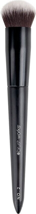 Brushworks No. 2 Buffing Foundation Brush