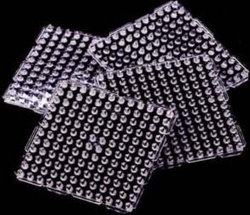 Perleplade 6x6cm 4stk.