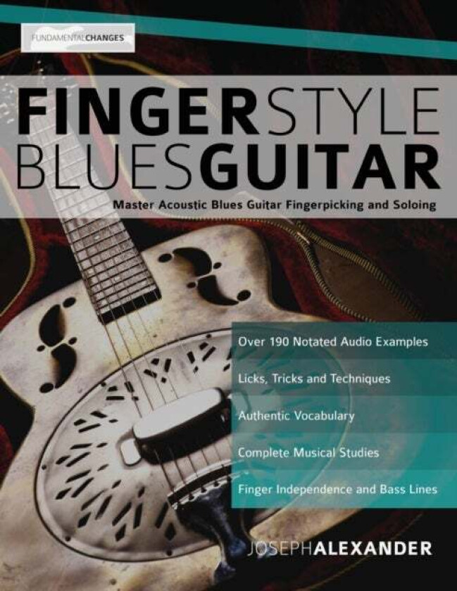 Fingerstyle Blues Guitar Av Joseph Alexander