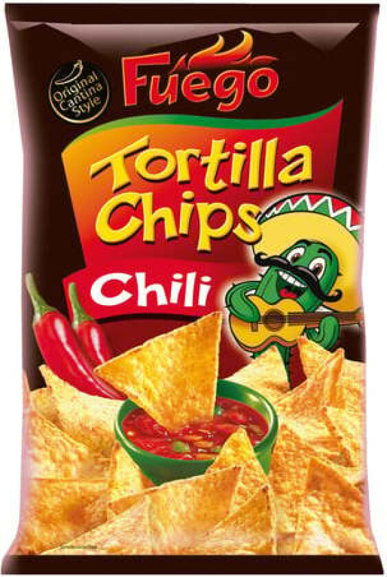 Fuego Tortilla Chips Chili 150g