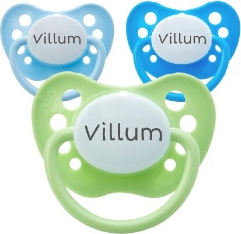 Classic, Str. 2 (6+ Md.), Anatomisk - Silikon, Smokker Med Navn