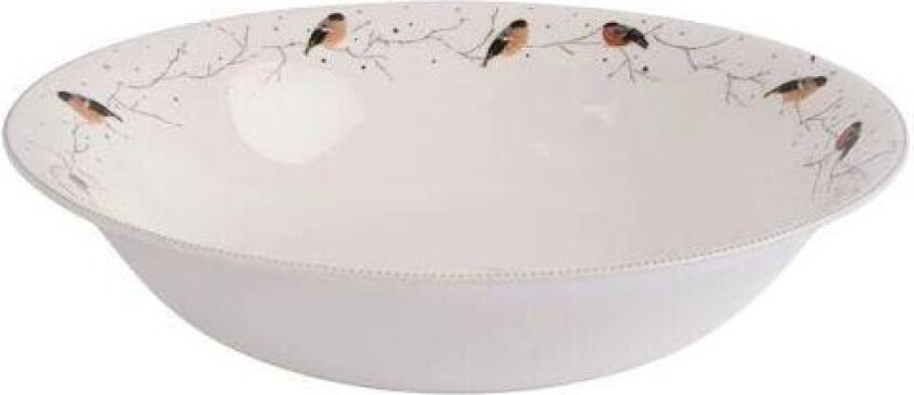 Hadeland Glassverk Dompap: Serveringsfat Dyp 25cm