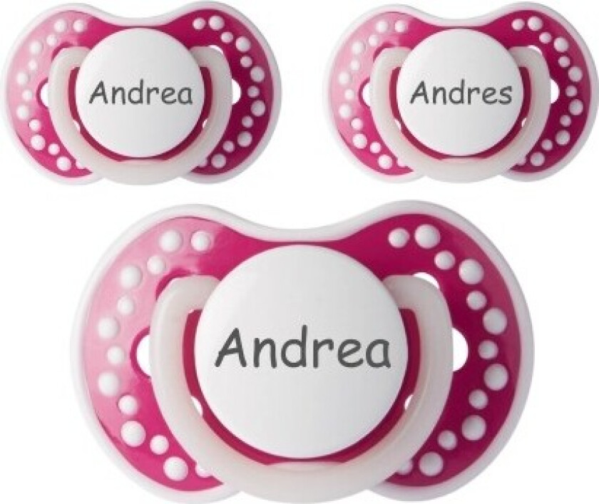 Lovi Day & Night, Str. 2 (6+ Md.), Symmetrisk - Silikon, Smokker Med Navn