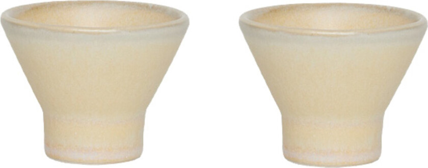 Yuka eggekopp 2-pk Butter