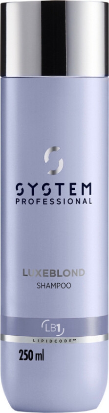 System Professional LuxeBlond Shampoo 250ml