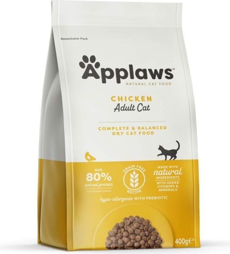 Bilde av Applaws Cat Adult Grain Free Chicken (400 g)