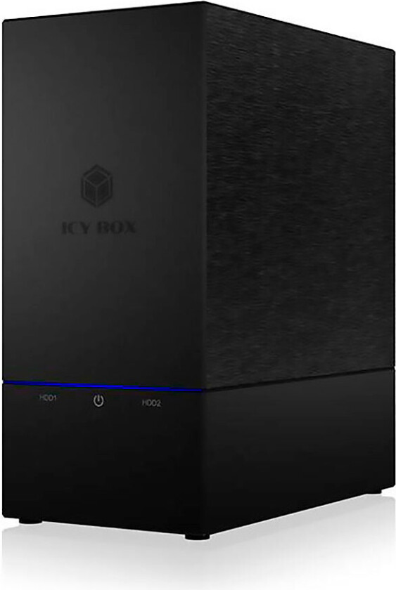 ICY BOX IB-RD3621-C31 - Harddiskarray - 2 brønner (SATA-600) - USB 3.1 Gen 2 (ekstern)