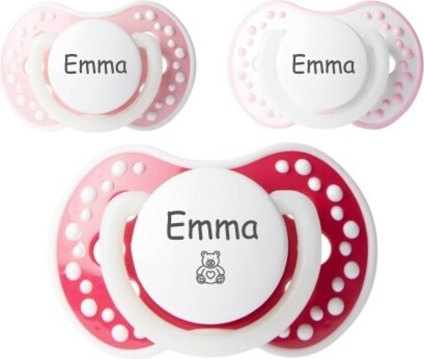 Lovi Day & Night, Str. 1 (0-6 Md.), Symmetrisk - Silikon, Smokker Med Navn