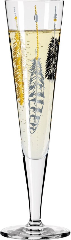 Goldnacht champagneglass, NO:3