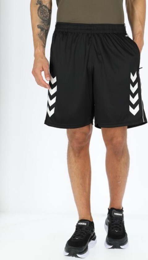 Hmlcore Xk Poly Coach Shorts, Black, 4xl, Løpeshorts