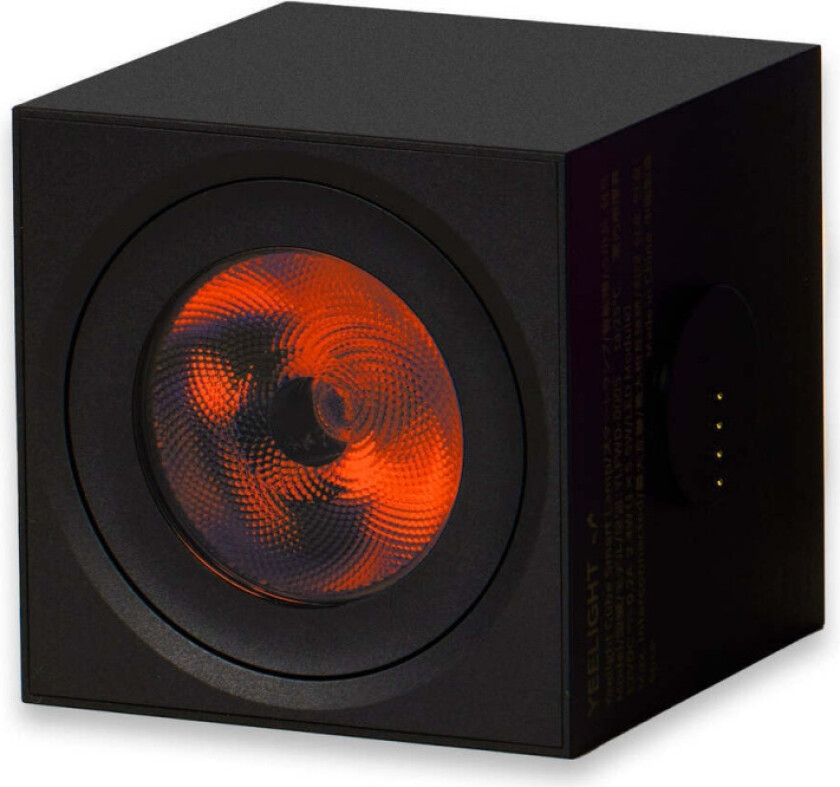 Spotlight - smart lamp - LED - 2.5 W - RGB light - cube