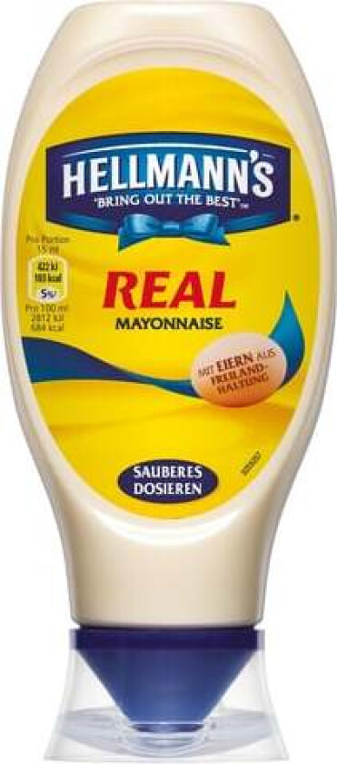 Hellmanns ekte majones 80% 430ml