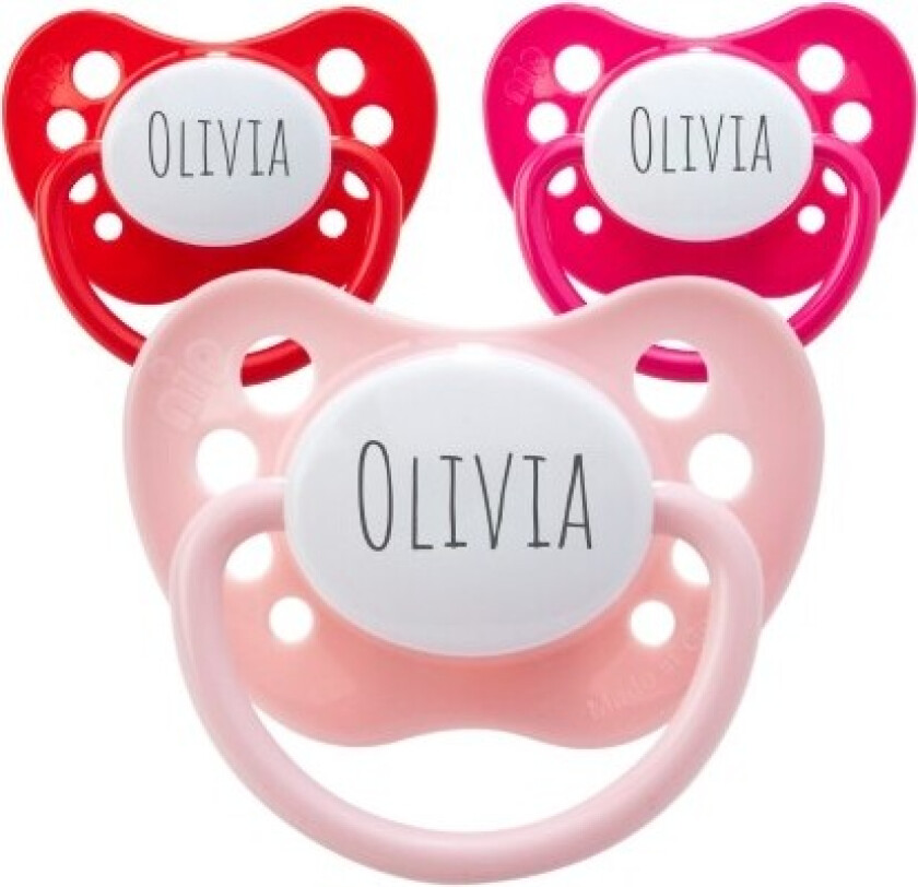 Classic, Str. 2 (6+ Md.), Anatomisk - Silikon, Smokker Med Navn