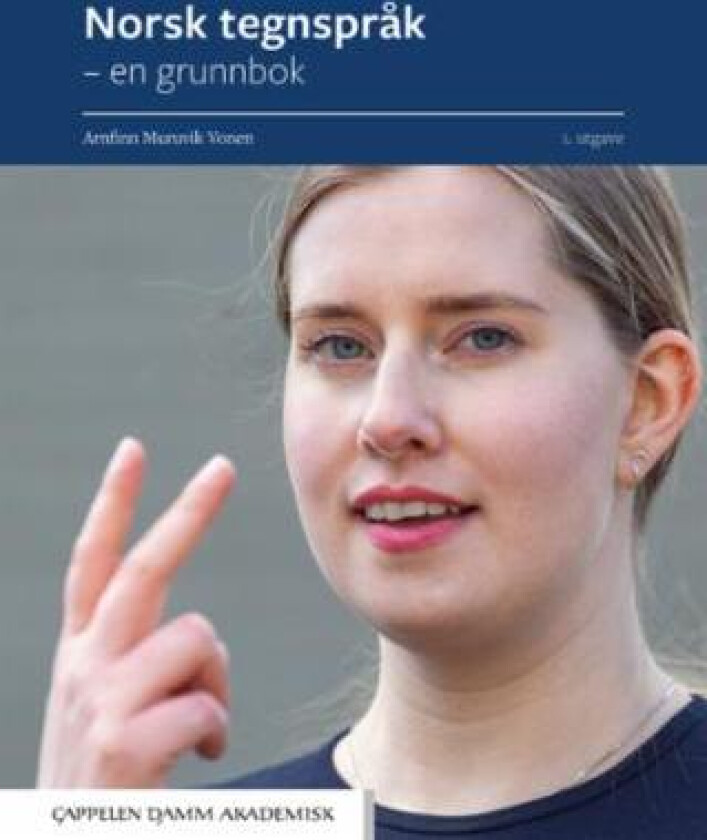 Norsk tegnspråk av Arnfinn Muruvik Vonen