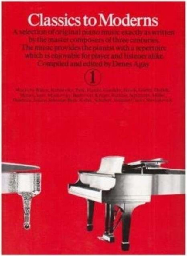 Classics To Moderns 1 av Denes Agay