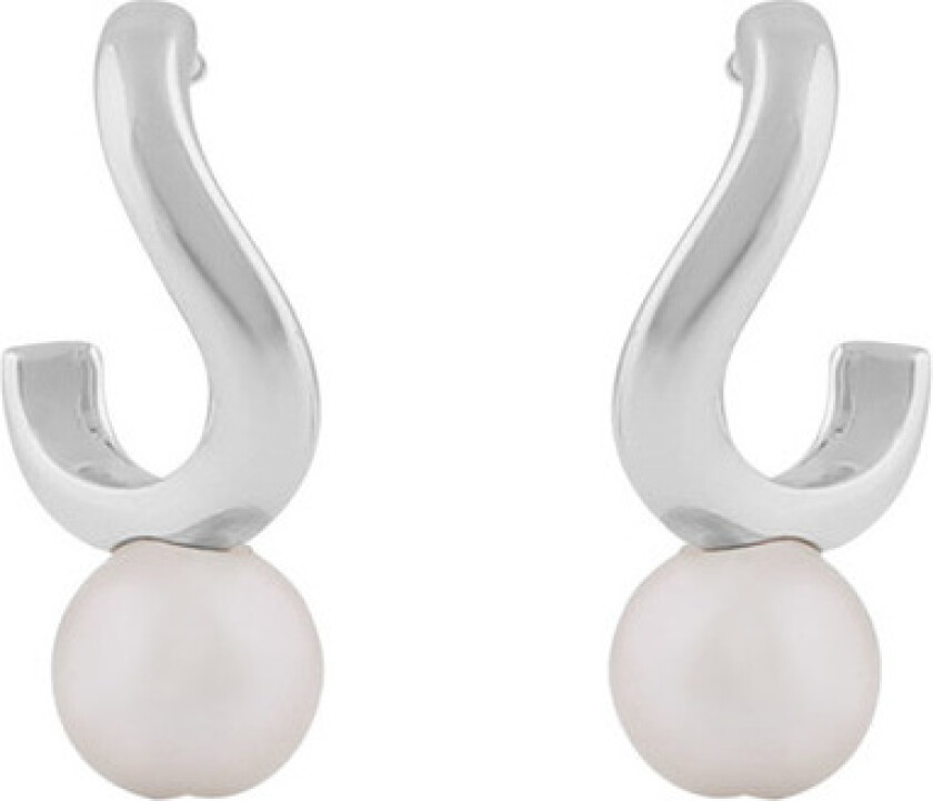 Snö Of Sweden Julie Small Earring Silver/White