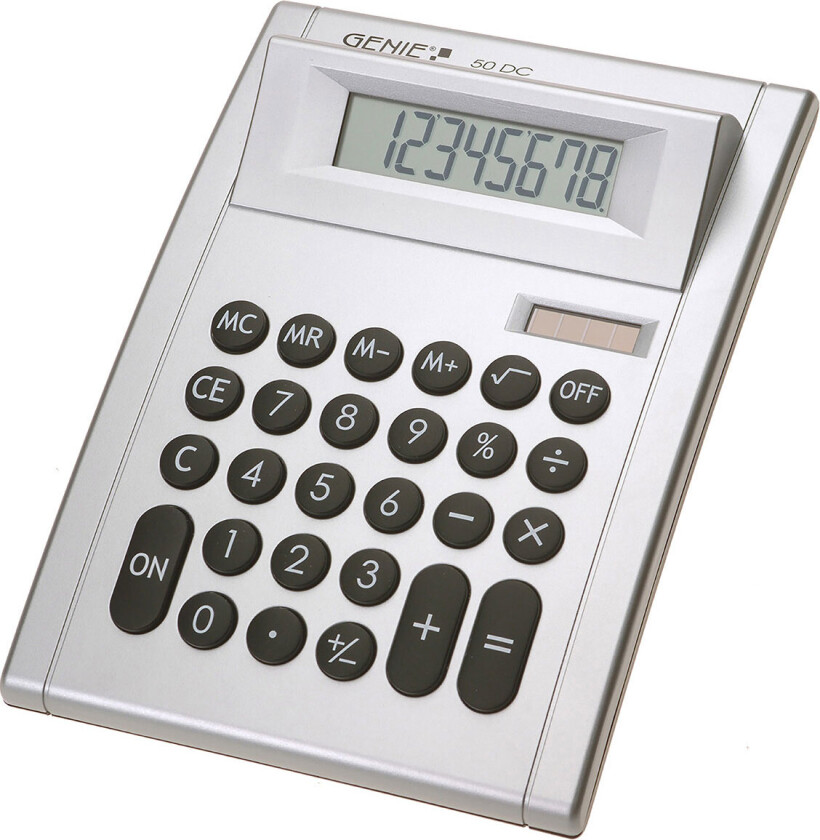 50 DC - Utskriftskalkulator - LCD