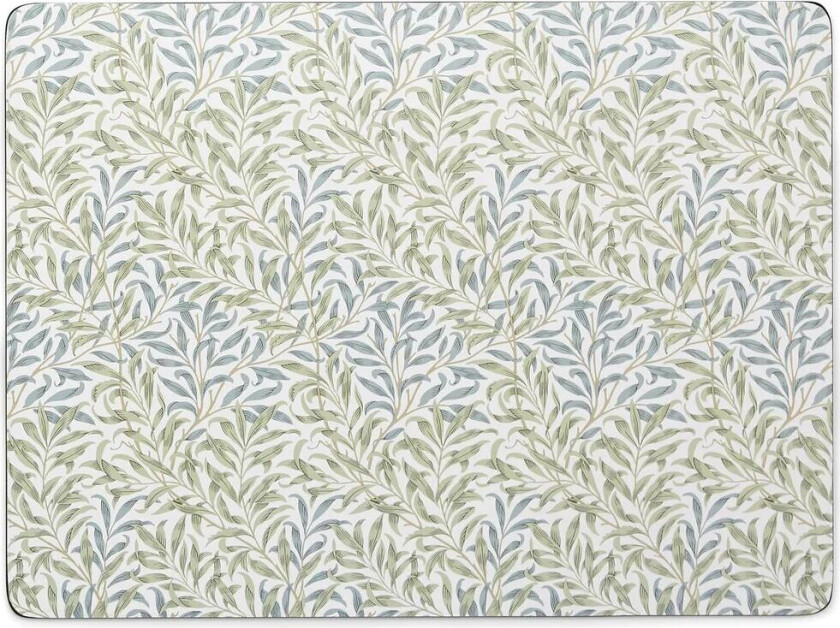 Willow Bough bordbrikke 30x40 cm Blue-green