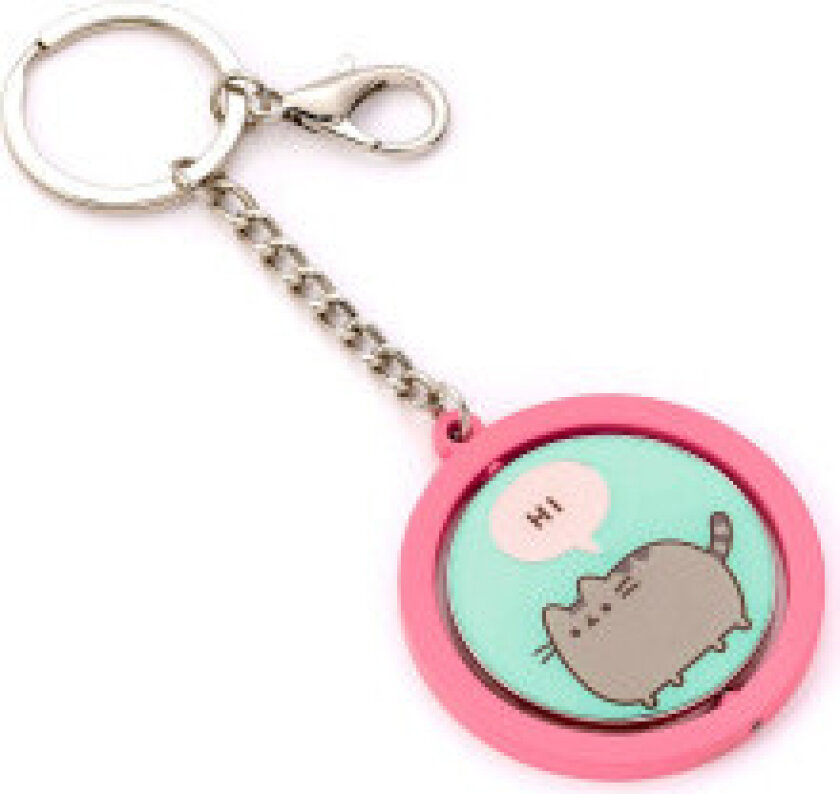 Pusheen nøkkelring "Hei, bye" Spinning