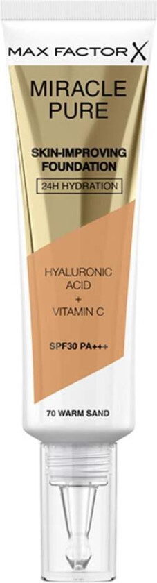 Miracle Pure Skin-Improving Foundation 70 Warm Sand 30
