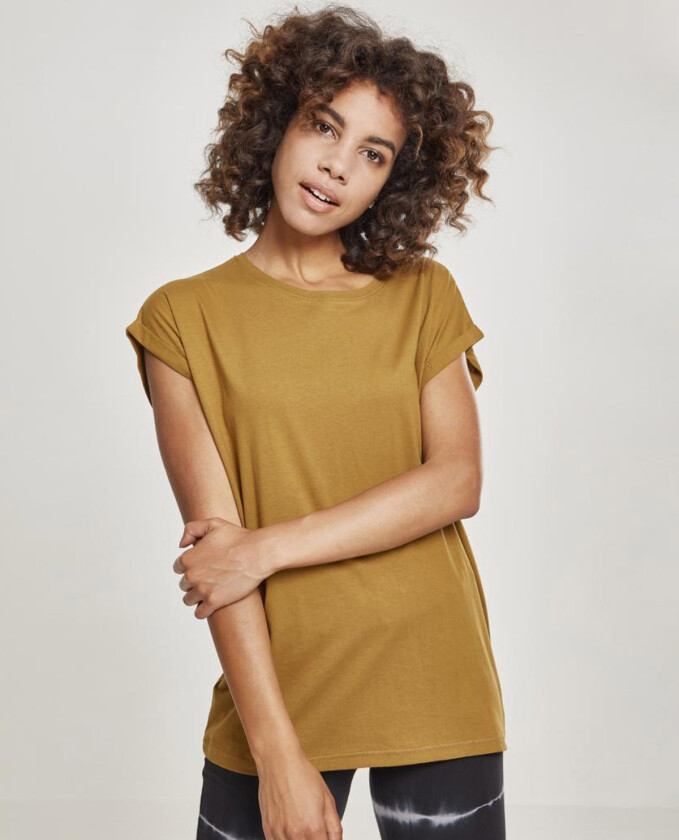 Ladies Extended Shoulder Tee Nut XL