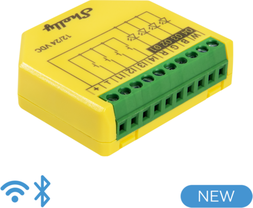 Plus RGBW PM, WiFI 12/24V-kontroll for LED-strips
