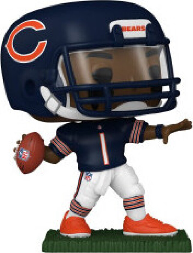NFL POP! Fotball Vinyl Figurbjørner - Justin Fields 9 cm