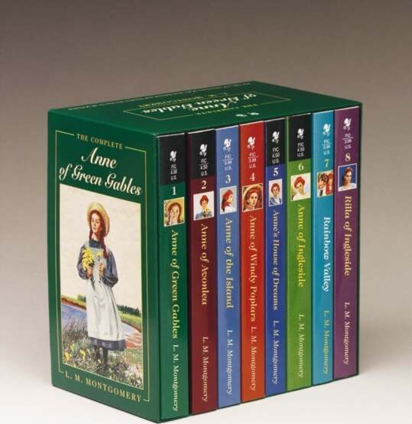 Anne of Green Gables, Complete 8-Book Box Set av Lucy Maud Montgomery