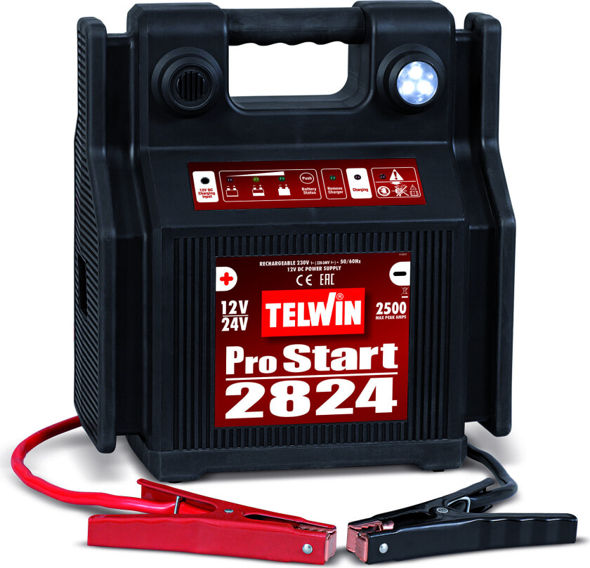 Bilde av Telwin Bærbar Batterilader 12-24 Volt