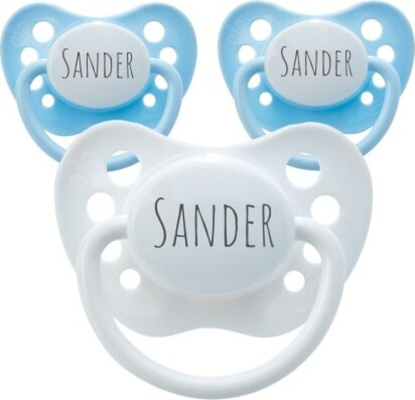 Classic, Str. 2 (6+ Md.), Anatomisk - Lateks, Smokker Med Navn