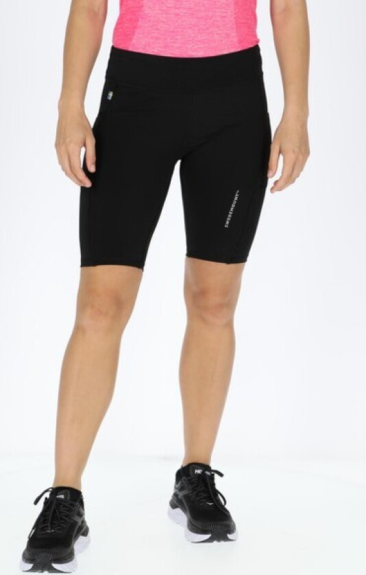 Fusion Short Tights W, Black, 34, Korte Tights