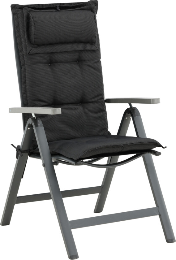 Cus hagepute for 5 pos. innstillbar svart.