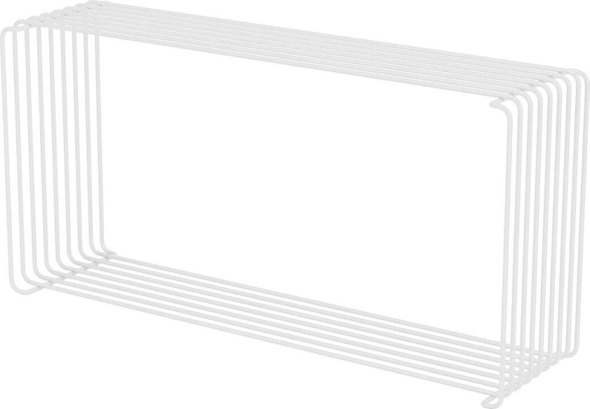 Panton Wire Extended hylle 34,8x70x20 cm Snow