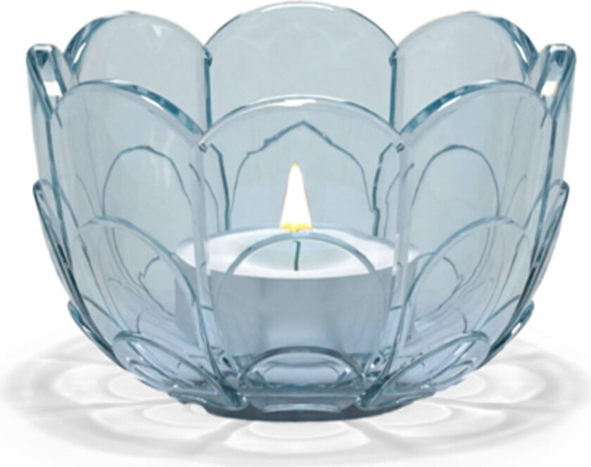 Lily telysholder Ø7 cm Blue iris