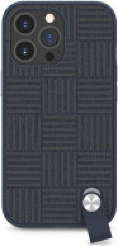 Altra - Baksidedeksel for mobiltelefon - with strap - termoplast-polyuretan (TPU) - midnattsblå - for Apple iPhone 13 Pro