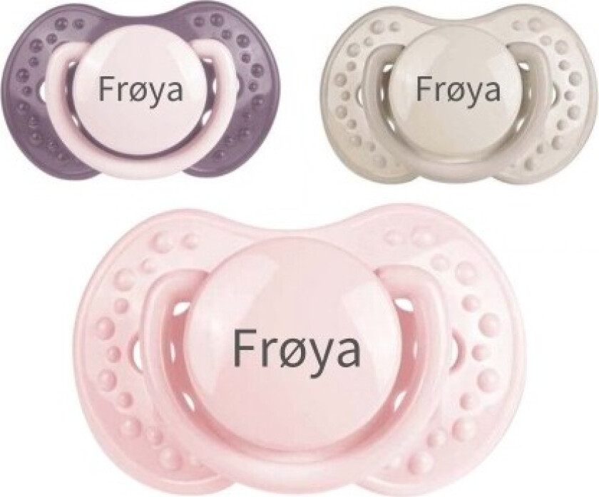 Lovi Day, Str. 1 (0-6 Md.), Symmetrisk - Silikon, Smokker Med Navn