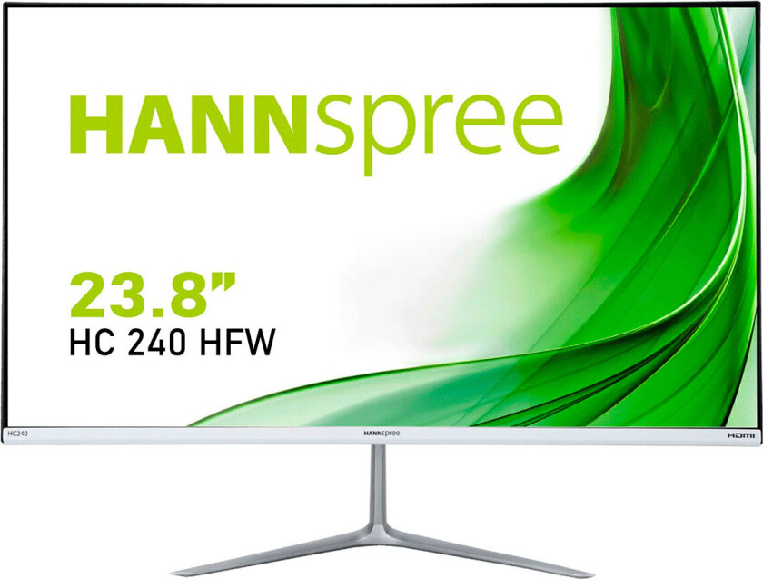 24" HANNspree HC240HFW - 8 ms - Skjerm