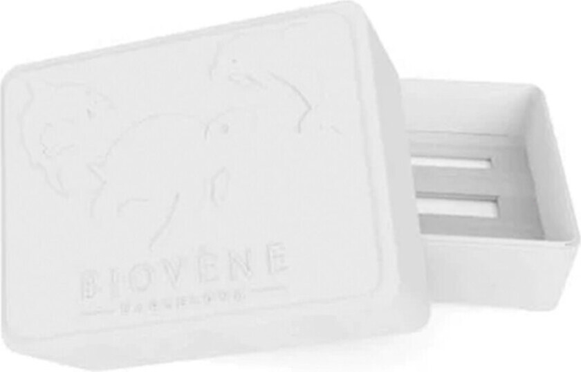 Biovène Bamboo In-Shower Case For Storage & Travel Cloud White